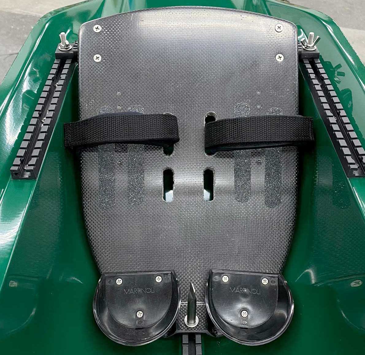 Clog Footboard for 25 or 26 rowing shell